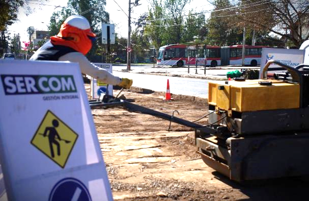 pavimentación sercom