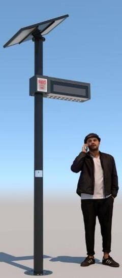 panel de información